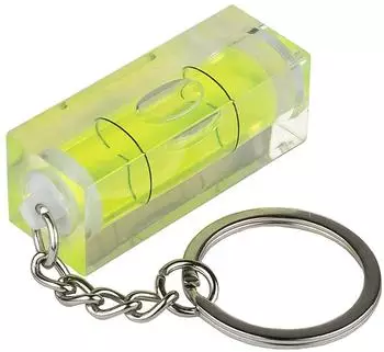 Kabelmeister Wasserwaage mit Schlüsselanhänger, Neon (TOOL-003)