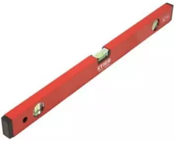 STIER Wasserwaage 60cm Aluminium &plusmn;1,0mm/m, 3 Libellen (906597)