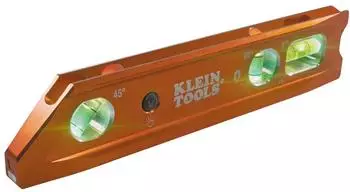 Klein Tools 935RBLT Torpedo-Wasserwaage 230mm, beleuchtet, magnetisch (935RBLT)