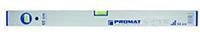 Wasserwaage 60cm Alu.silber Spiegellibelle max.&plusmn;0,5 mm/m PROMAT