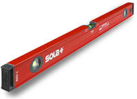 SOLA Wasserwaage 01214801, RED 3 60, 60cm, 3 Libellen