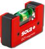 Sola 1621101, Kompakt-wasserwaage Sola Go Magnetic LxBxH = 68x21x42mm