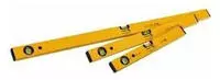 STABILA 19819, Stabila CLASSIC SET 70, 3-teiliges Wasserwaagen-Set: 100 cm, 60...