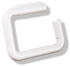WC-Papierrollenhalter rubinrot (477.21.150 33)