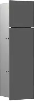 emco Asis Pure 17x60cm Anschlag links grau matt (975551502)