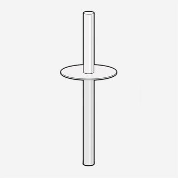 ZACK Ersatzstiel mit Deckel zu TUBO 940284G