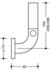 Hewi Serie 801 WC-Reservepapierhalter (21.203)