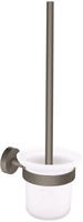tesa WC-Reinigungsb&uuml;rste "MOON Toilettenb&uuml;rstenhalter" Packung 2 Stk. grau - 37,9