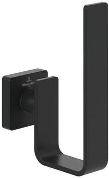 Villeroy & Boch Elements Striking Toilet Paper Holder TVA152015000K5 black matt