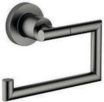 Dornbracht Tara. Papierrollenhalter ohne Deckel brushed dark platinum