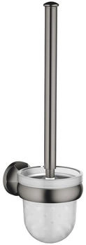 Dornbracht Toiletten-Bürstengarnitur, Wandmodell brushed dark platinum