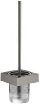 Dornbracht MEM Toiletten-Bürstengarnitur Wandmodell brushed dark platinum