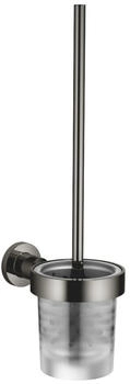 Dornbracht Tara. Toiletten-Bürstengarnitur Wandmodell dark chrome