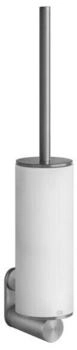 Gessi 316Accessoires WC-Bürstengarnitur Wandmodell, Glas hell warm bronze gebürstet