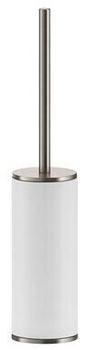 Gessi Inciso WC-Bürstengarnitur Standmodell, Glas hell Finox Optik
