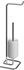 Gessi Goccia Stand-WC-Rapierrollenhalter Messing antik