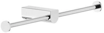 Gessi Rilievo Doppel-WC-Papierrollenhalter warm bronze gebürstet