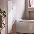 emco Asis Pure WC-Modul mit Bürstengarnitur, Papier- und Reservepapierhalter, Unterputz, Türanschlag links, alpinweiß matt (975551310)