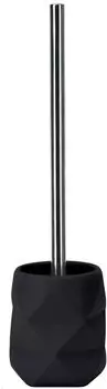 Kleine Wolke WC-B&uuml;rstenhalter Crackle Schwarz (8430926856)