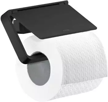 Axor Universal Accessories Papierrollenhalter B: 135 H: 80 schwarz matt Ausführung rechts 42836670