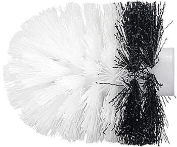 Kleine Wolke Ersatz-WC-Bürstenkopf Ø 8,2 cm Schwarz/Weiß (5060185868)
