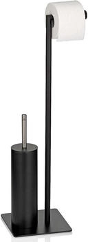 Kela Toilettengarnitur Style Schwarz Matt Metall (22498)