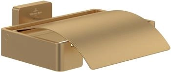 Villeroy & Boch Elements Striking Papierrollenhalter B: 131 H: 30 gold geb&uuml;rstet Ausf&uuml;hrung rechts TVA15201300076