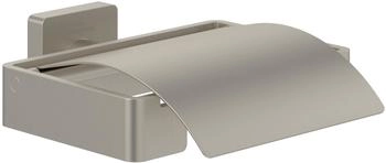 Villeroy & Boch Elements Striking Papierrollenhalter B: 131 H: 30 nickel gebürstet Ausführung rechts TVA15201300064