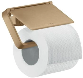 Axor Universal Accessories Papierrollenhalter B: 135 H: 80 bronze geb&uuml;rstet Ausf&uuml;hrung rechts 42836140