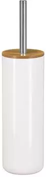 Kleine Wolke WC-Bürstengarnitur Timber weiß/weiß (5877100856)