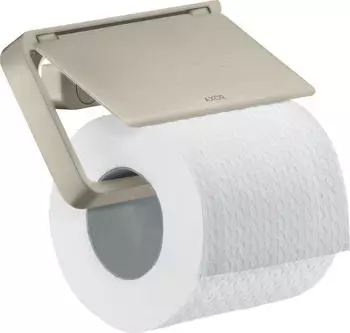 Hansgrohe Axor Universal Papierrollenhalter mit Deckel, Brushed Nickel (42836820)
