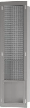 Hansgrohe XtraStoris Original Einbau-Toilettenpapierhalter mit Vorratsbeh&auml;lter f&uuml;r 6 Rollen Edelstahl geb&uuml;rstet (56058800)