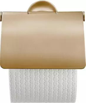 Duravit Starck T Papierrollenhalter B: 125 H: 131 bronze gebürstet Ausführung rechts 0099400400