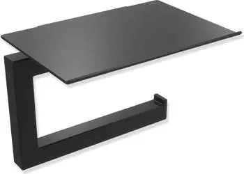 Hewi System 900 Q Papierrollenhalter B: 140 H: 106 schwarz matt Ausführung rechts 900Q21.00260 DC