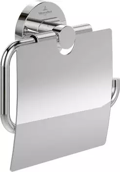 Villeroy & Boch Elements Tender Papierrollenhalter B: 134 H: 132 schwarz matt Ausführung rechts TVA151013000K5