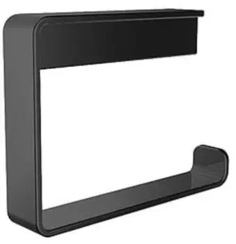 emco Loft Papierrollenhalter B: 129 H: 96 schwarz matt 050013302
