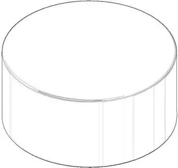 Dornbracht Griff 092074004-28 092074004 D. 60 x 29 mm messing geb&uuml;rste