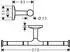 Axor hansgrohe Toilettenpapierhalter doppelt 42857830 Universal Circular PN