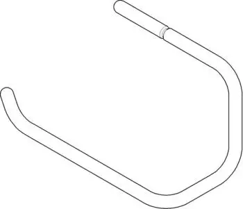 Dornbracht B&uuml;gel Papierhalter 081870501-06 platin matt