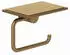 Kludi VELA R Toilettenpapierhalter 58971N1 mit Ablage Brushed Bronze