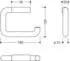Hewi 477 Toilettenpapierhalter 477.21.10084 umbra
