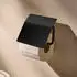 Hansgrohe AddStoris S Toilettenpapierhalter mit Deckel, matt schwarz (41783670)
