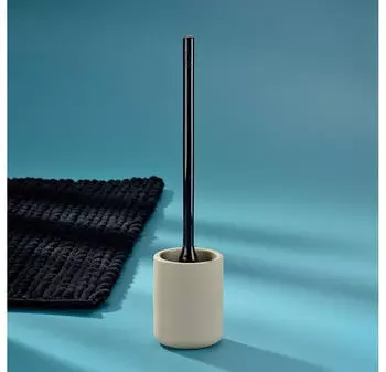 Kela SANA WC-Garnitur Keramik beige &Oslash;10x45cm