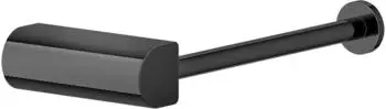 Gessi Rilievo WC-Papierrollenhalter Wandmontage Schwarz PVD (59455706)