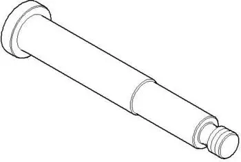 Dornbracht Stange Papierhalter 083102513-00 chrom