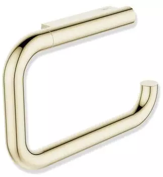 Hewi Serie 480 WC-Papierhalter 480.21.00070CK klappbar, PVD beschichtet, messing gl&auml;nzend