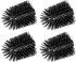 Wenko WC-Bürste Ersatzkopf Silikon Anti-Haft Ø7,5cm, 4er-Set (71665800)