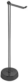 Gedy MINU Toilettenpapierhalter Standmodell Metall Mattschwarz (MU37)