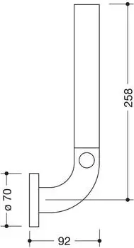 Hewi 801.21.202 86 Reservepapierhalter Ser 801, 801.21.202 86