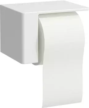 Laufen VAL Papierrollenhalter B: 170 H: 115 schwarz matt Ausf&uuml;hrung rechts H8722807160001